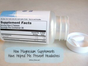 Magnesium supplements for headache prevention - AMerryMom.com