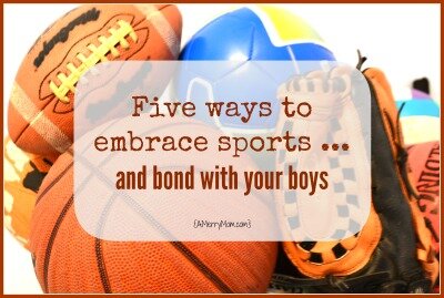 Five ways to embrace sports and bond with your boys - AMerryMom.com