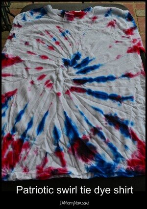 Patriotic swirl tie dye shirt - amerrymom.com