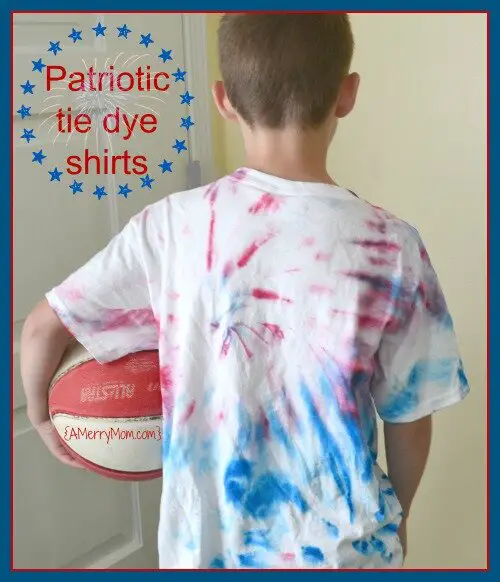 Patriotic tie dye shirts - amerrymom.com