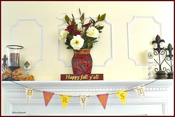 Happy fall mantle 2