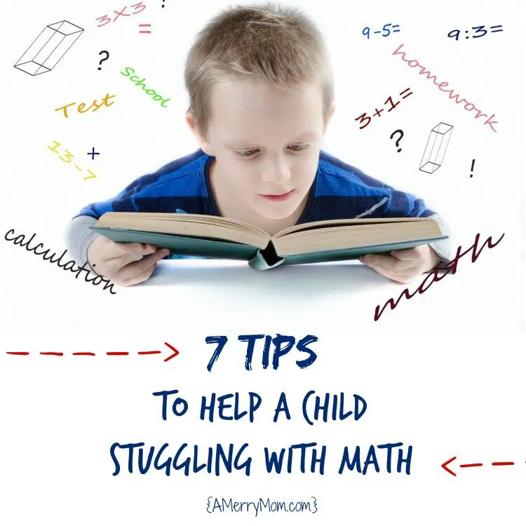 7 tips for how to help a child struggling with math
